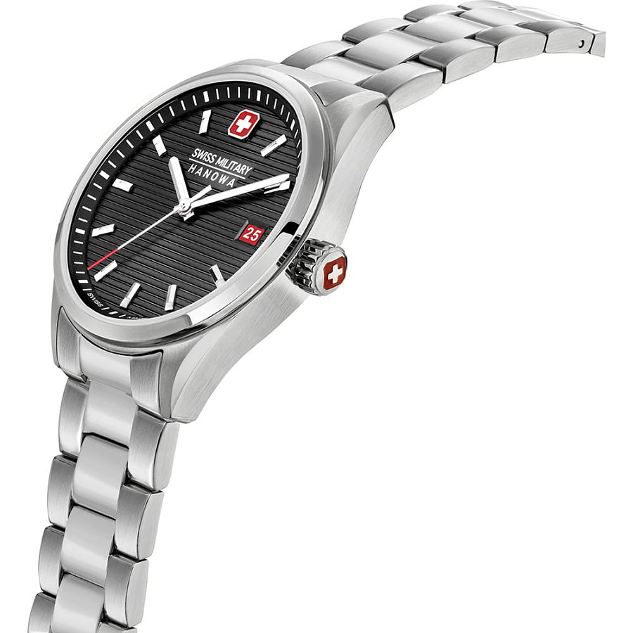 Часы Swiss Military Hanowa Afterburn Lady SMWLH2200201 — кварцевые, сталь металл