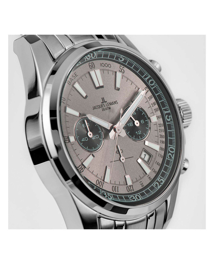 Часы Jacques Lemans Sport 1-2117ZA — металл сталь, Австрия