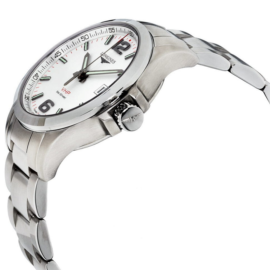Часы Longines Conquest V.H.P. L3.716.4.76.6 — нержавеющая сталь, мужские