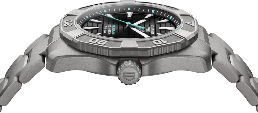 Часы TAG Heuer Aquaracer Professional 200 Solargraph WBP1184.BF0008 — титановый, мужские