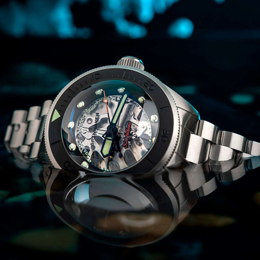 Часы Spinnaker Piccard SP-5135-11 — металл сталь, Италия