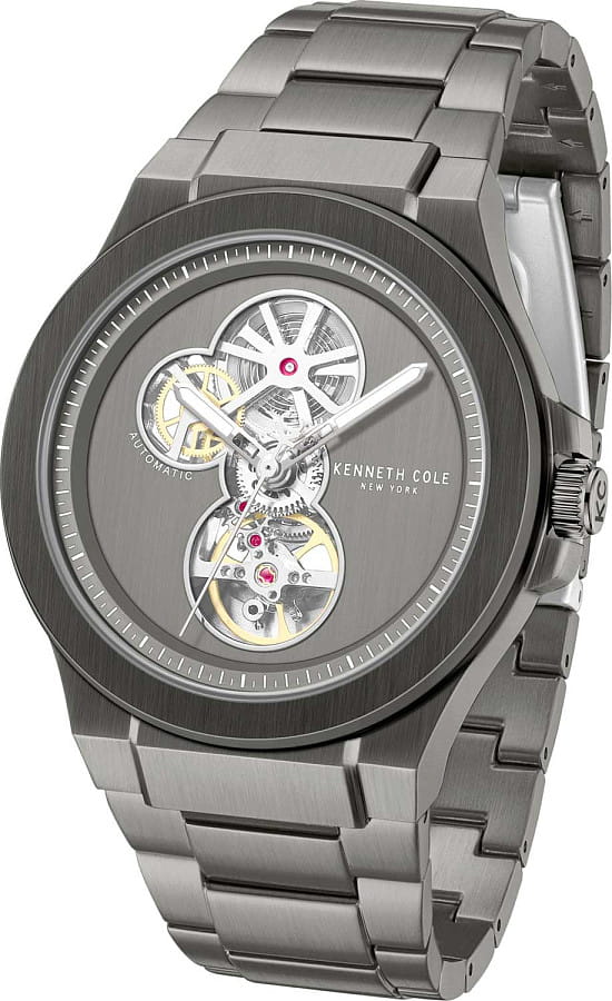 Часы Kenneth Cole Grove KCWGY0098803 — механические, металл сталь