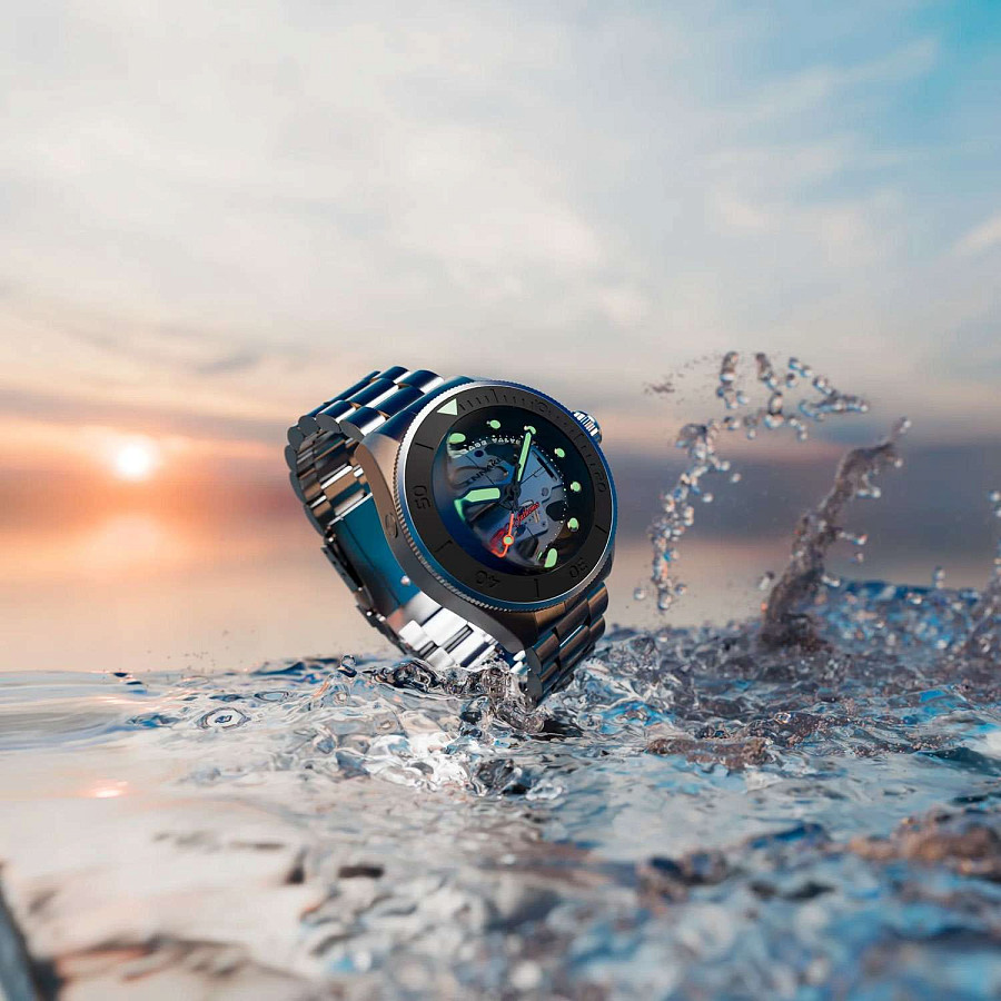 Часы Spinnaker Piccard SP-5135-11 — мужские, нержавеющая сталь