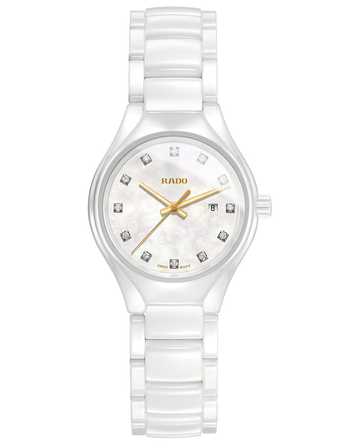 Часы Rado True Diamonds R27061902 — женские, перламутровый