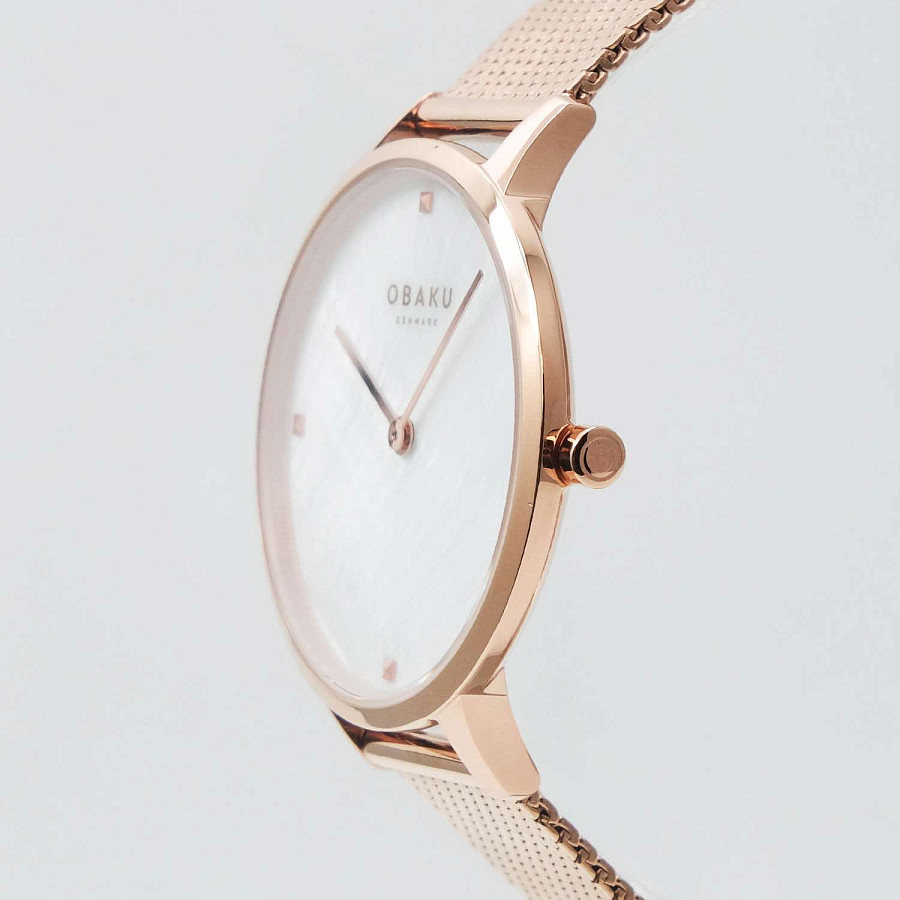 Часы Obaku Links V295LXVWHV — металл сталь, Дания
