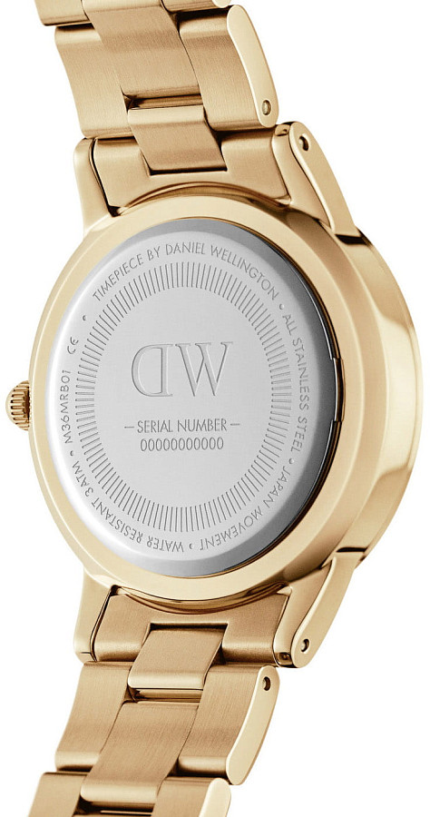 Часы Daniel Wellington Iconic Link Emerald DW00100553 — сталь c pvd покрытием, женские