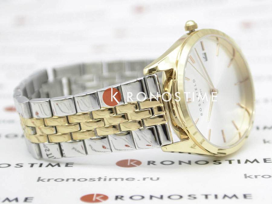 Часы Rosefield The Ace ACSRD-A06 — серебристый, металл сталь