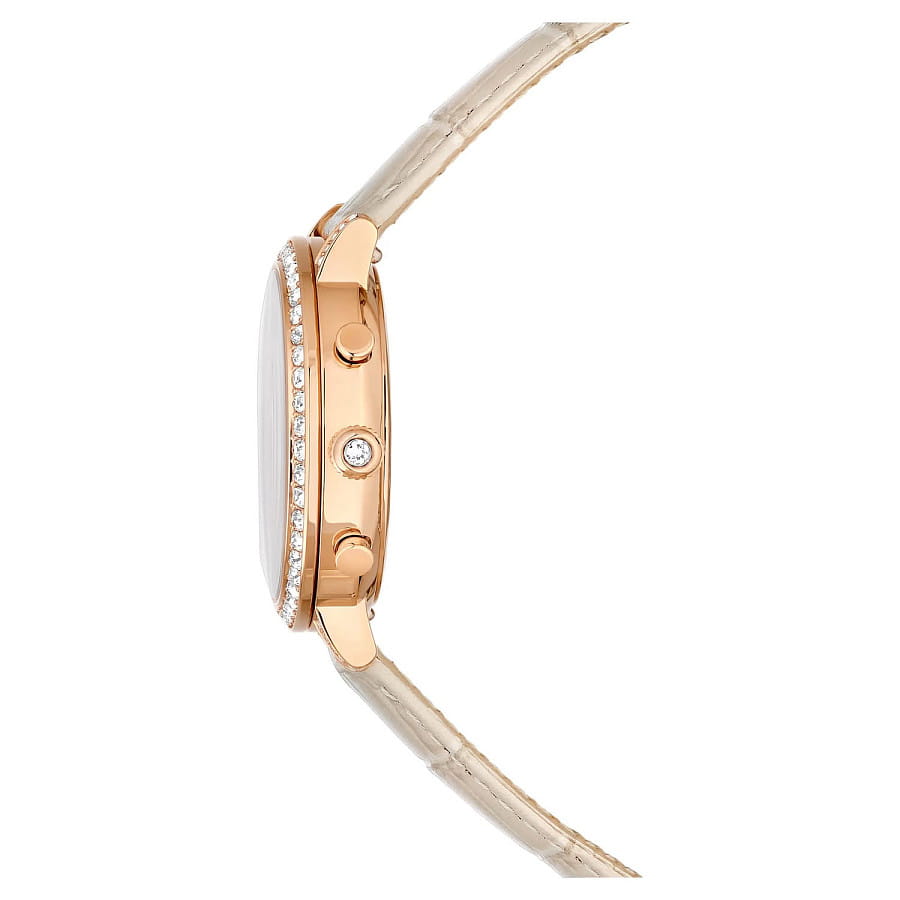 Часы Swarovski Matrix Tennis Chrono 5702849 — кожаный, женские