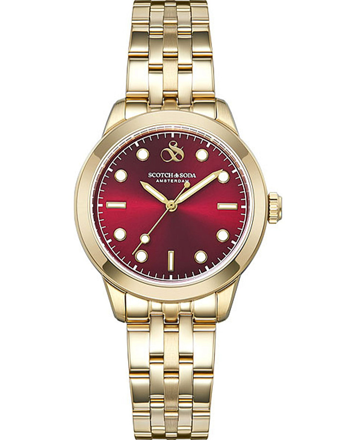 Часы Scotch&Soda SSW.131D — женские, бордовый