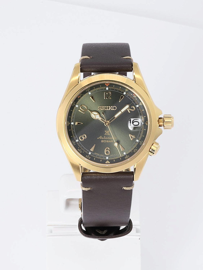 Часы Seiko Prospex Alpinist SPB210J1 — механические, металл сталь