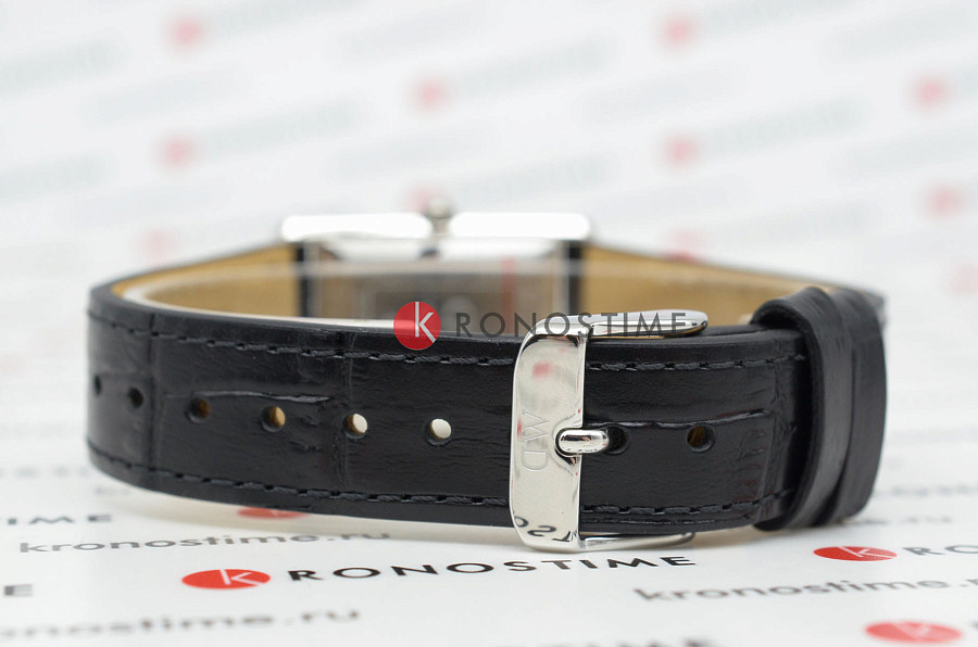 Часы Daniel Wellington Bound Black Crocodile Silver DW00100697 — Швеция, кварцевые