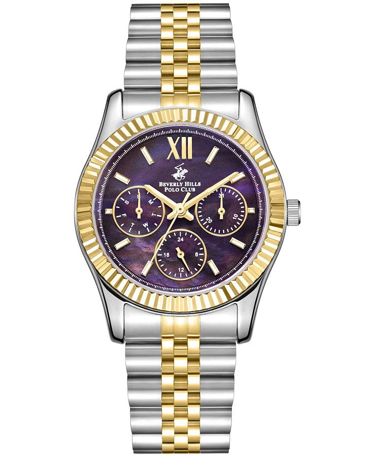 Часы Beverly Hills Polo Club BP3169C.290 — женские, фиолетовый