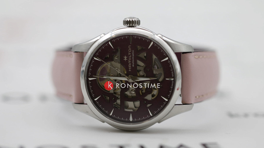 Часы Hamilton Jazzmaster Skeleton Lady Auto H32265801 — Швейцария, механические