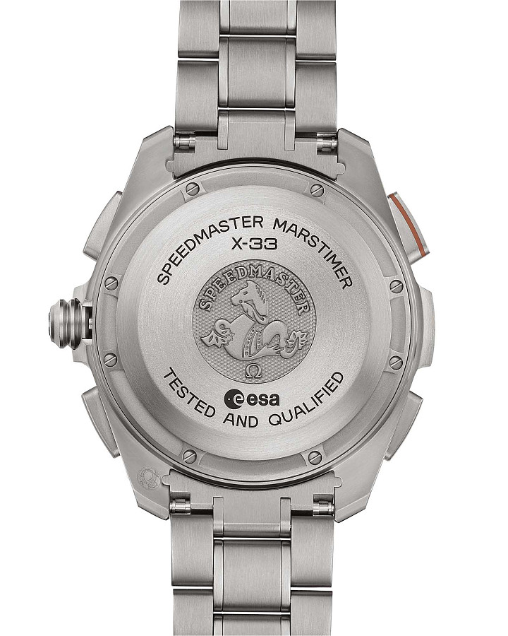 Часы Omega Speedmaster X‑33 Marstimer 318.90.45.79.01.003 — кварцевые, титан