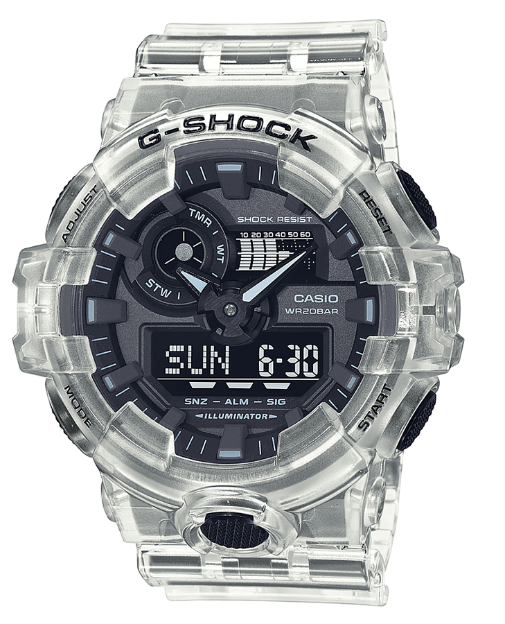 Часы Casio G-Shock GA-700SKE-7A — мужские, черный