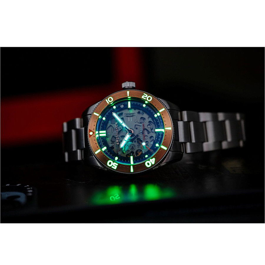 Часы Spinnaker Croft SP-5095-33 — сталь металл, Англия