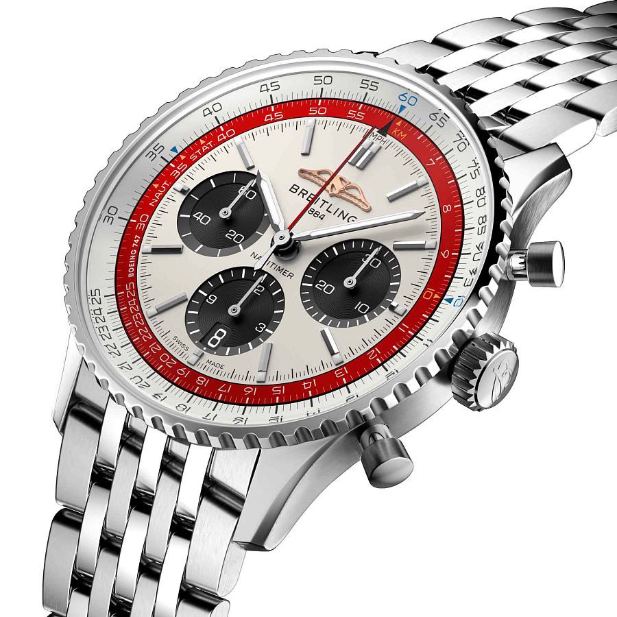 Часы Breitling Navitimer B01 Chronograph 43 Boeing 747 AB01383B1G1A1 — артикул AB01383B1G1A1