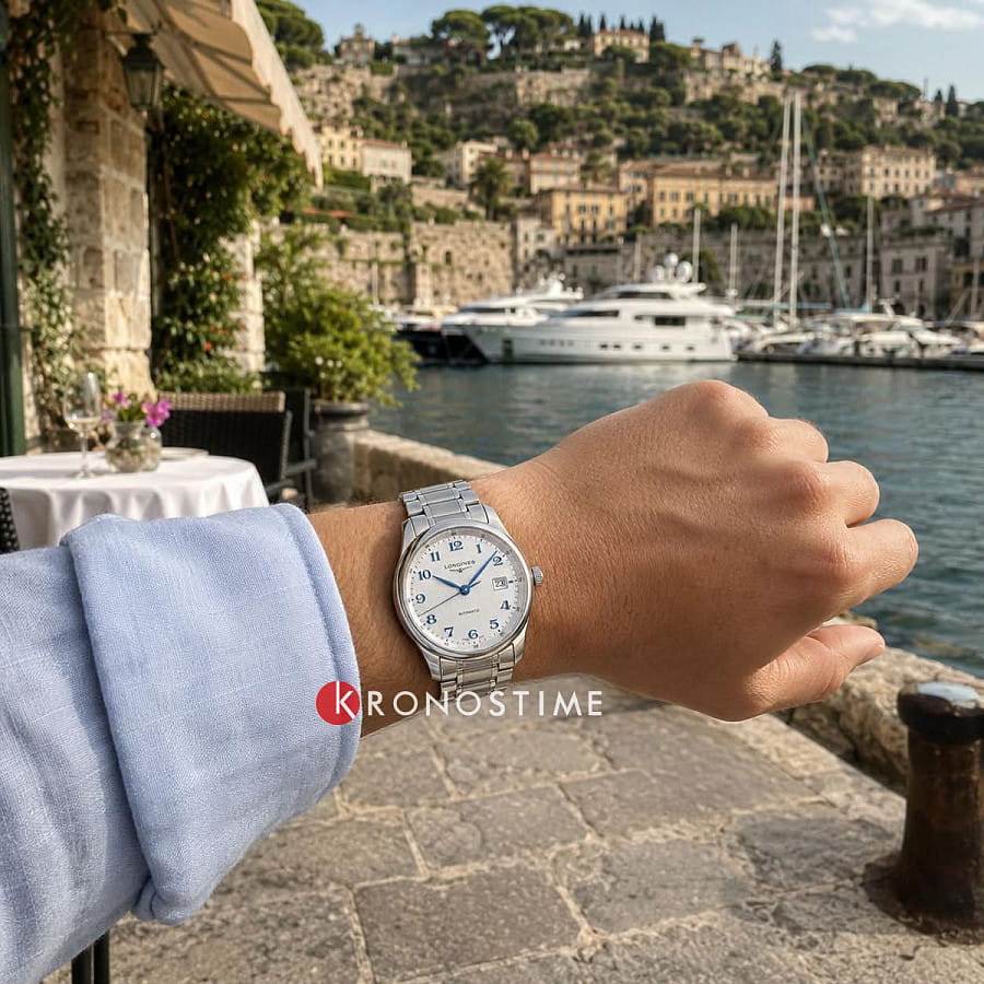 Часы Longines Master Collection L2.950.4.73.6 — серебристый, металл сталь