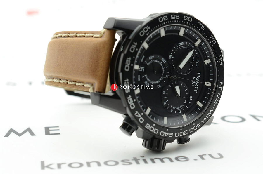 Часы Tissot SuperSport Chrono T125.617.36.051.01 — мужские, кожаный