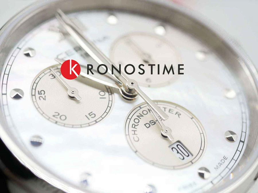 Часы Certina DS-8 Lady Chronograph C033.234.16.118.00 — Швейцария, кварцевые