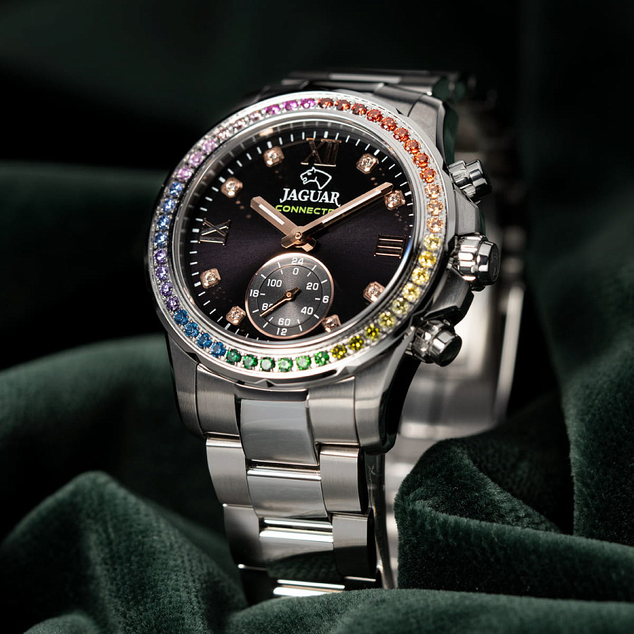 Часы Jaguar Connected Lady J980/5 — кварцевые, сталь металл