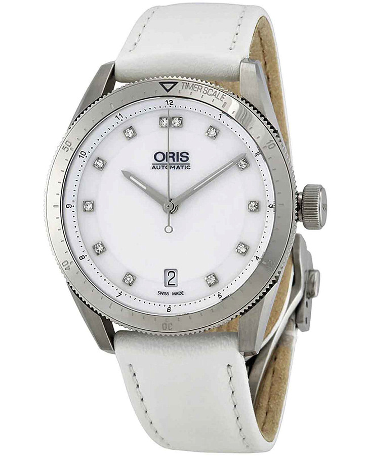 Часы Oris Artix 01 733 7671 4191-07 5 18 40FC — женские, белый