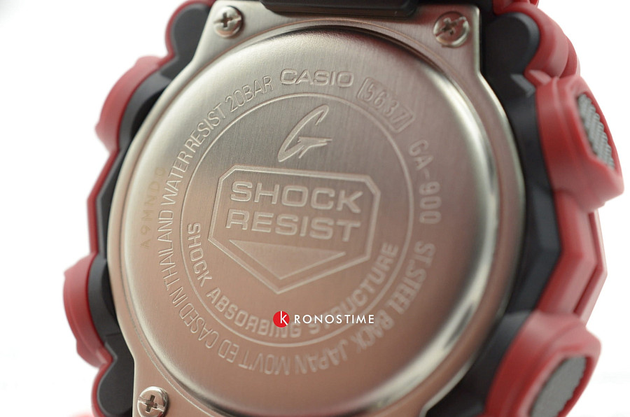 Часы Casio G-Shock GA-900-4A — черный, электронные