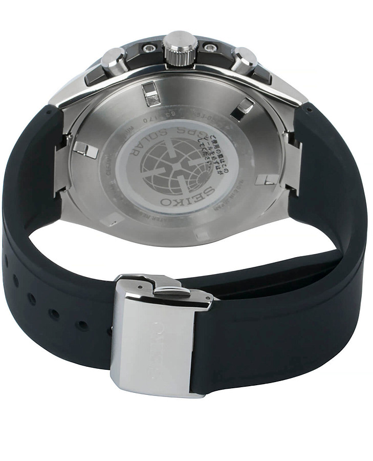 Часы Seiko Astron GPS Solar SSE169J1 — силикон, мужские