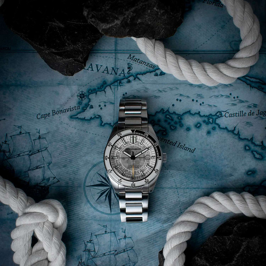Часы Spinnaker Fleuss SP-5118-33 — Англия, механические