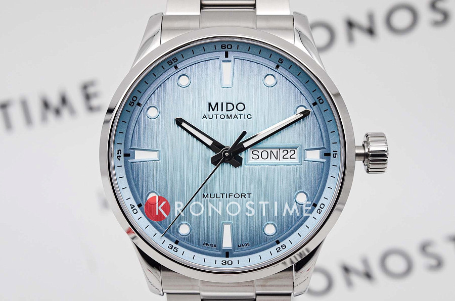 Часы Mido Multifort M Freeze M038.430.11.041.00 — Швейцария, механические