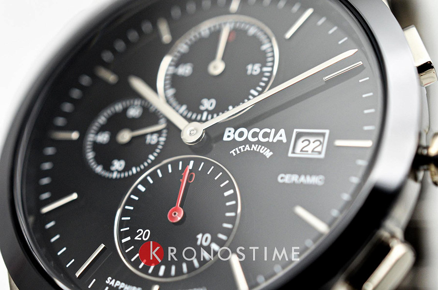 Часы Boccia Titanium 3748-01 — Германия, кварцевые