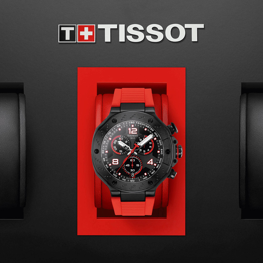 Часы Tissot T-Race MotoGP Chronograph 2023 Limited Editon T141.417.37.057.01 — артикул T1414173705701, мужские
