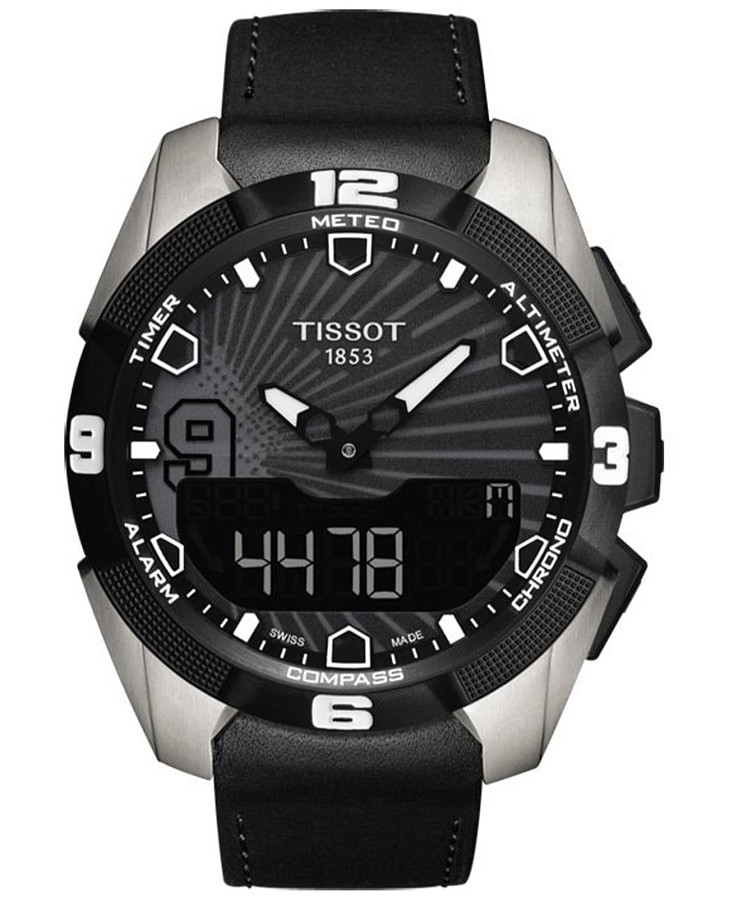 Часы Tissot T-Touch Expert Solar Tony Parker T091.420.46.061.00 — мужские, черный