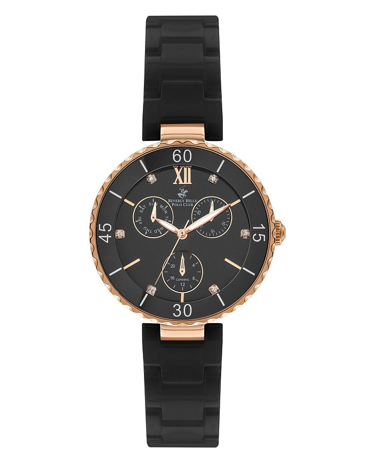 Часы Beverly Hills Polo Club BP3364X.451 — женские, черный