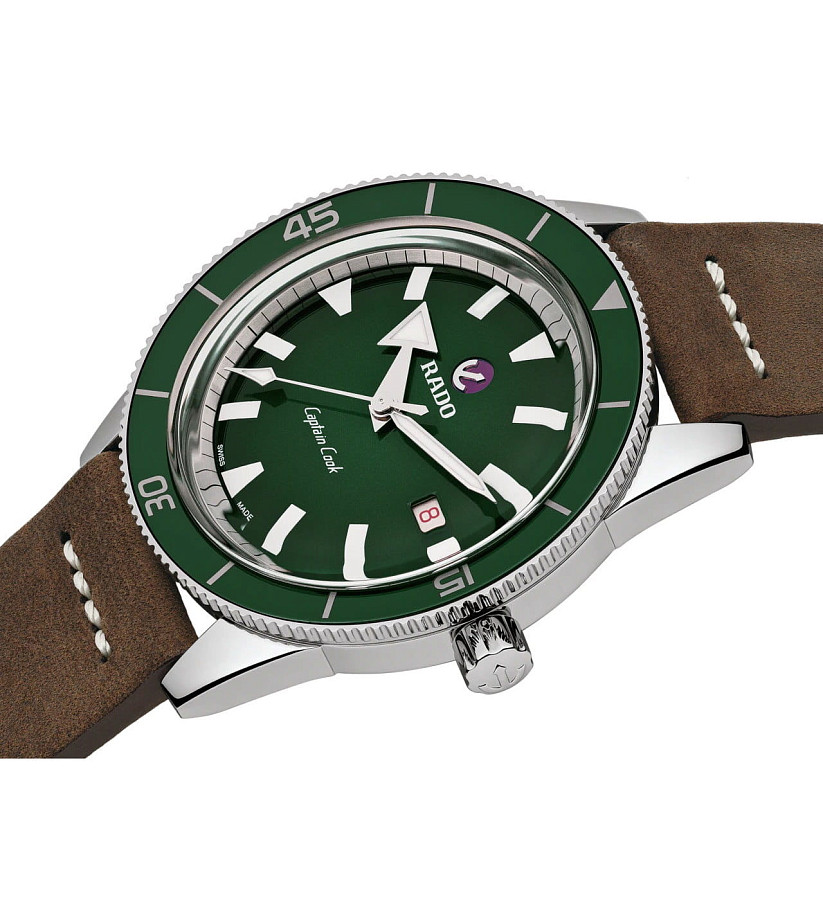 Часы Rado Captain Cook Automatic R32505315 — механические, металл сталь керамика