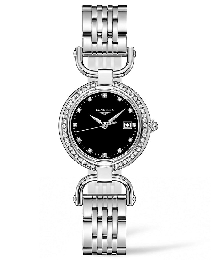 Часы Longines Equestrian Collection L6.131.0.57.6 — женские, черный