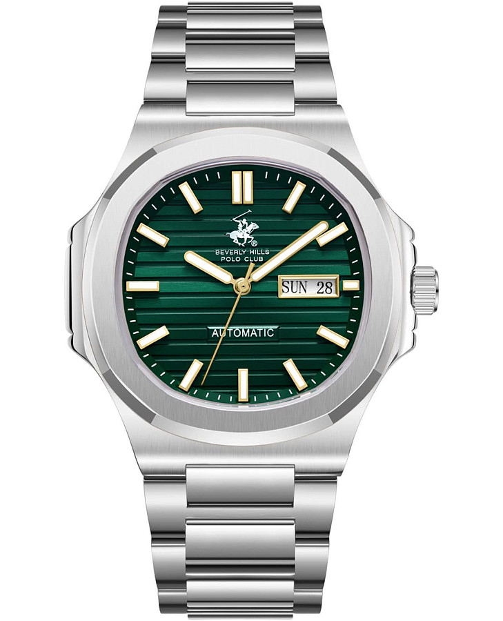 Часы Beverly Hills Polo Club BP3835X.370 — мужские, зеленый