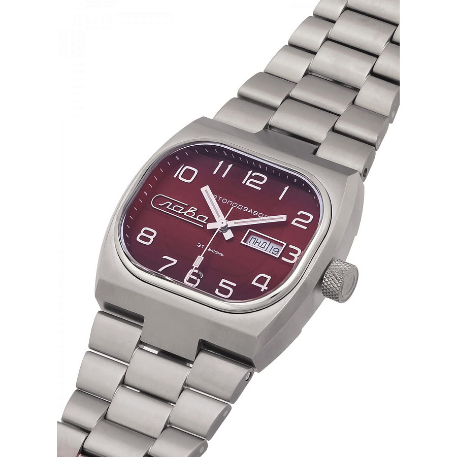 Часы Слава Телевизор 3220137/100-8205 — титан, Россия