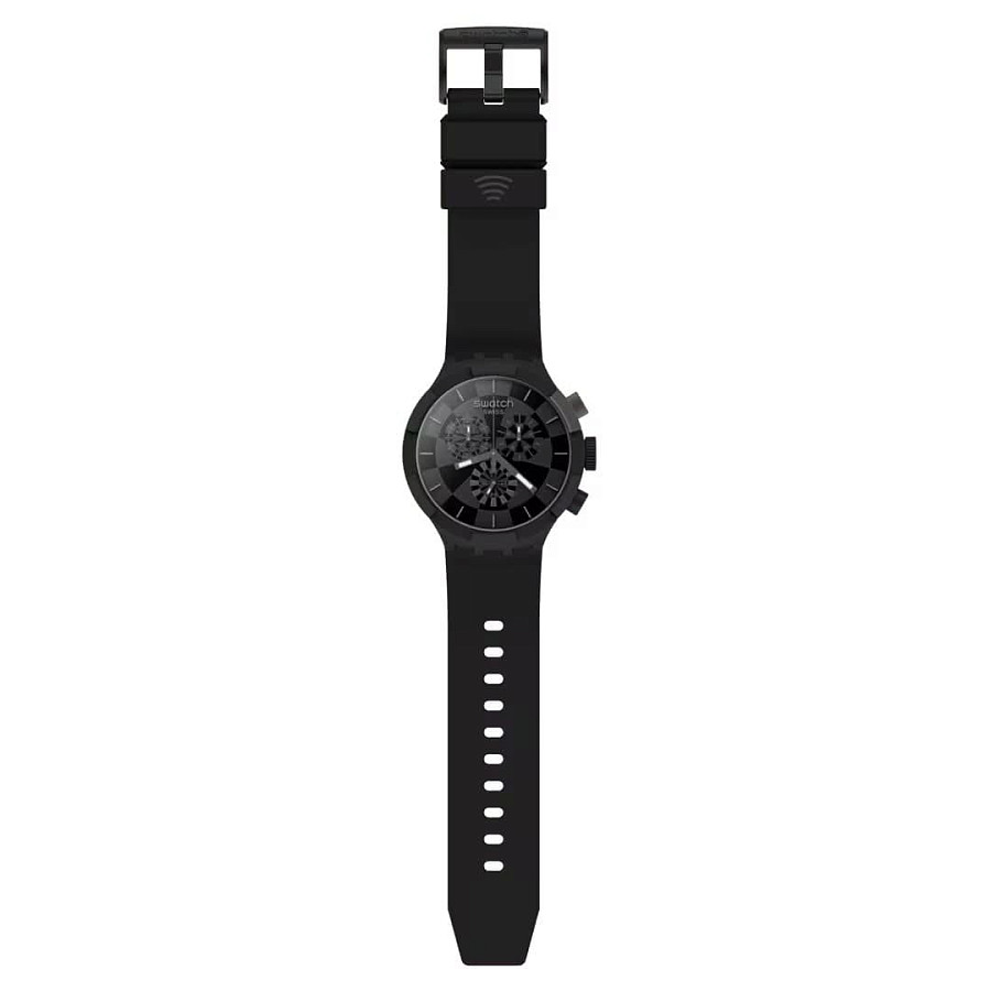 Часы Swatch Big Bold Chrono Pay! SB02B103-6000 — пластик, Швейцария