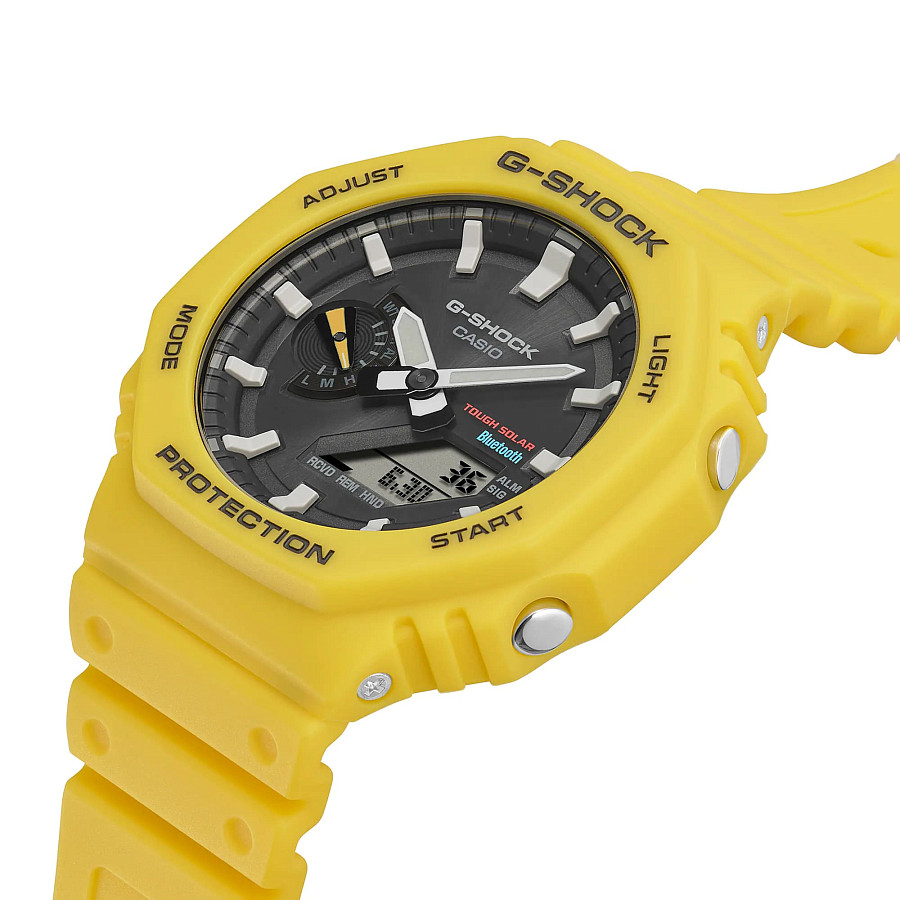 Часы Casio G-Shock GA-B2100C-9ADR (GA-B2100C-9A) — мужские, пластик