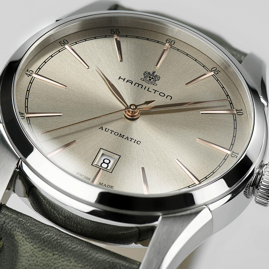 Часы Hamilton American Classic Spirit of Liberty Auto H42415801 — кожаный, мужские