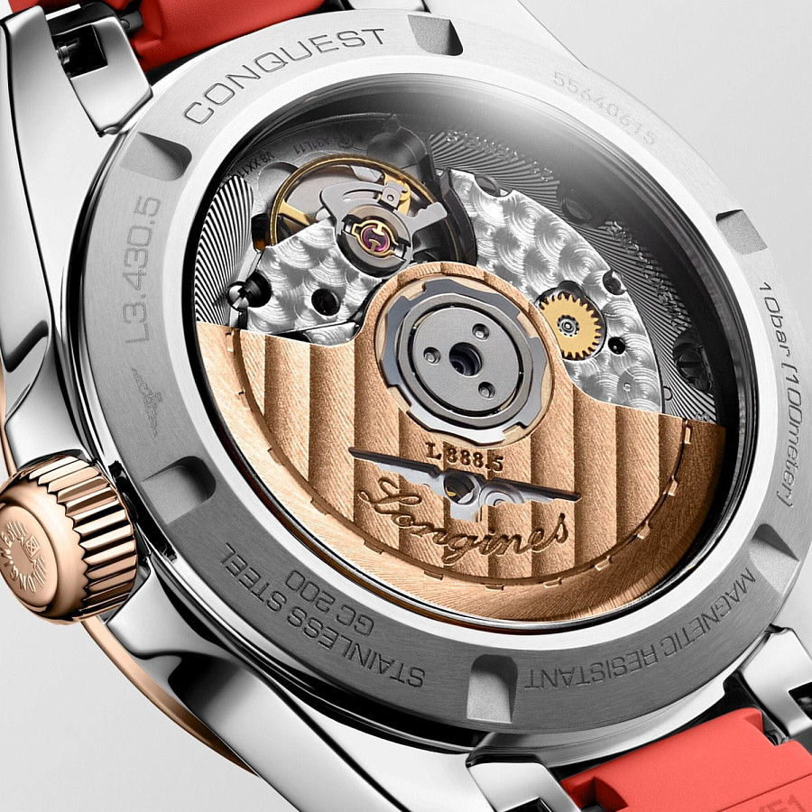 Часы Longines Conquest L3.430.5.72.9 — металл сталь, Швейцария