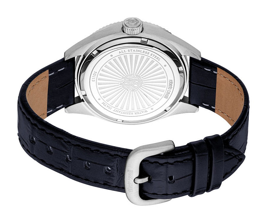 Часы Roberto Cavalli Uomo Classico III RC5G113L0025 — кварцевые, металл сталь