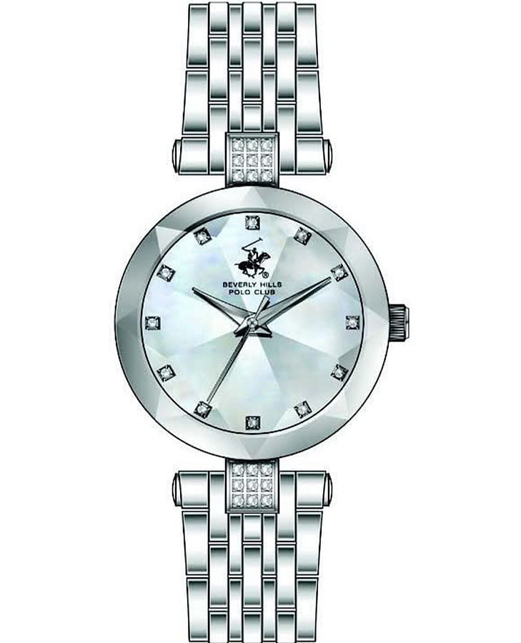 Часы Beverly Hills Polo Club BP3899X.320 — женские, перламутровый