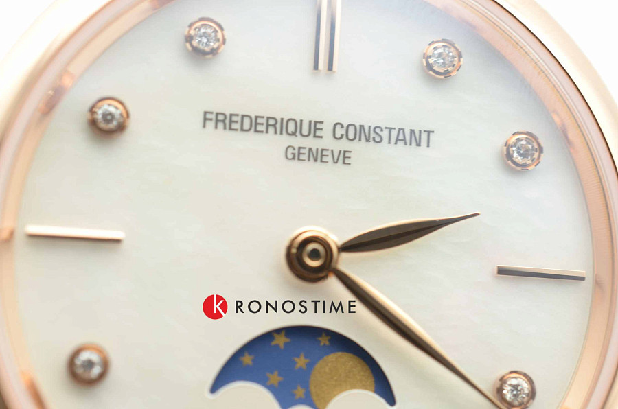 Часы Frederique Constant Slimline Ladies Moonphase FC-206MPWD1S2B — артикул FC-206MPWD1S2B