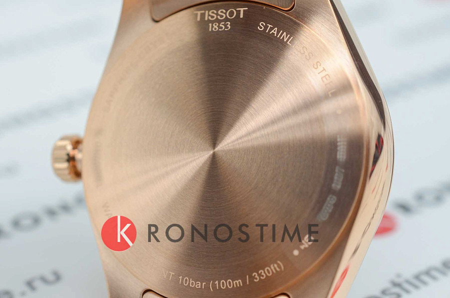 Часы Tissot T-Classic PR 100 34mm T150.210.33.111.00 — женские, нержавеющая сталь с pvd-покрытием