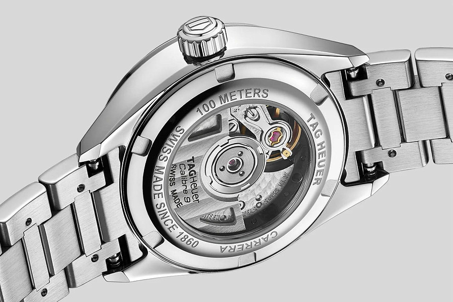 Часы TAG Heuer Carrera WBN2414.BA0621 — перламутровый, металл сталь