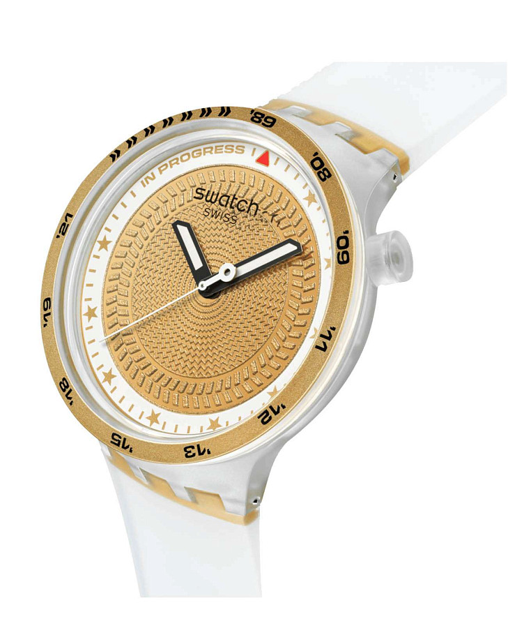 Часы Swatch Big Bold Biosourced Standard SB05K105 — кварцевые, пластик