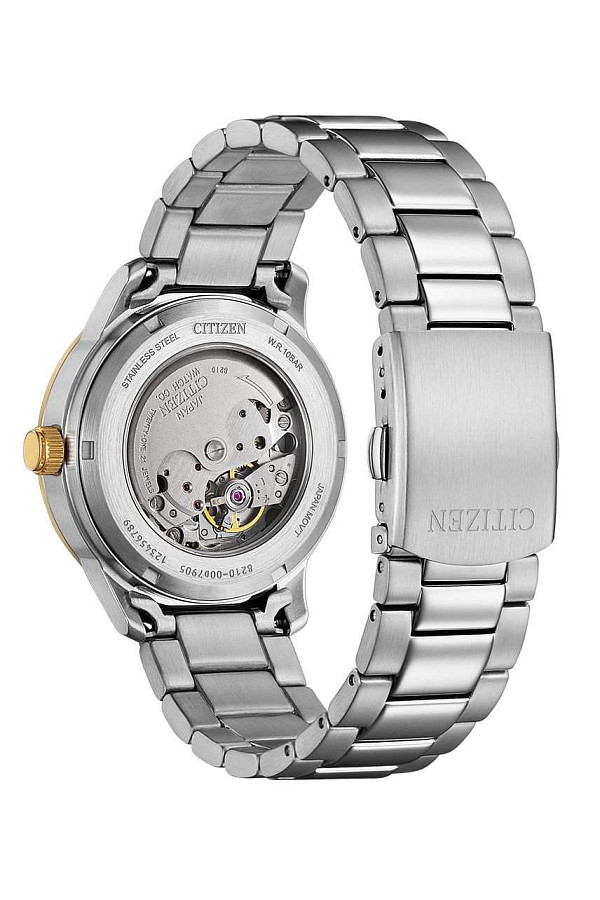 Часы Citizen Automatic NJ0196-80X — сталь металл, Япония
