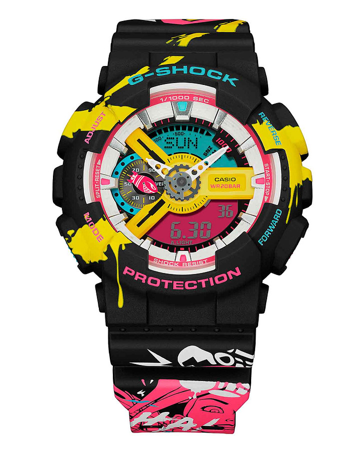 Часы Casio G-Shock GA-110LL-1ADR (GA-110LL-1A) — пластик